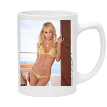 Sara Jean Underwood 14oz White Statesman Mug