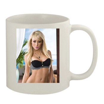 Sara Jean Underwood 11oz White Mug