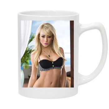 Sara Jean Underwood 14oz White Statesman Mug