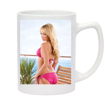 Sara Jean Underwood 14oz White Statesman Mug