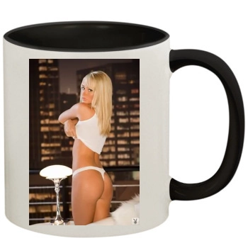 Sara Jean Underwood 11oz Colored Inner & Handle Mug