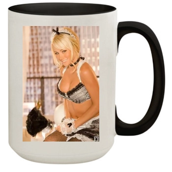 Sara Jean Underwood 15oz Colored Inner & Handle Mug