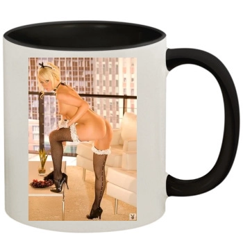 Sara Jean Underwood 11oz Colored Inner & Handle Mug