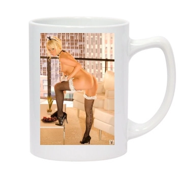 Sara Jean Underwood 14oz White Statesman Mug