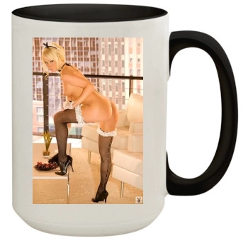 Sara Jean Underwood 15oz Colored Inner & Handle Mug