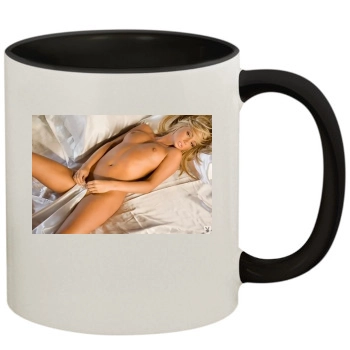 Sara Jean Underwood 11oz Colored Inner & Handle Mug