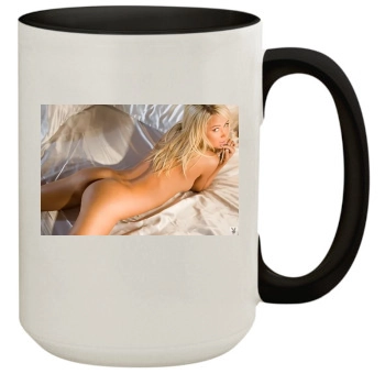 Sara Jean Underwood 15oz Colored Inner & Handle Mug