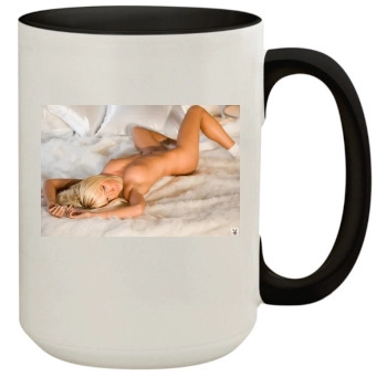 Sara Jean Underwood 15oz Colored Inner & Handle Mug