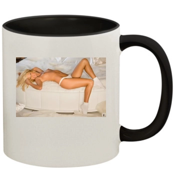 Sara Jean Underwood 11oz Colored Inner & Handle Mug