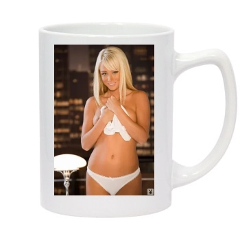 Sara Jean Underwood 14oz White Statesman Mug