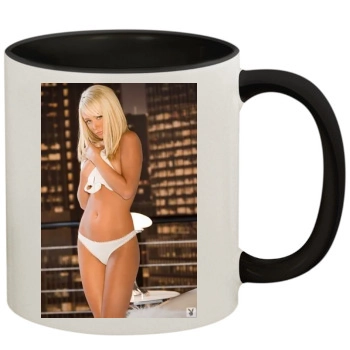 Sara Jean Underwood 11oz Colored Inner & Handle Mug