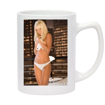 Sara Jean Underwood 14oz White Statesman Mug