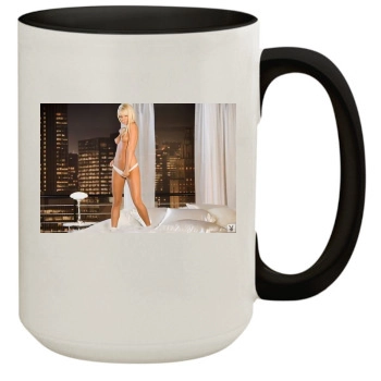 Sara Jean Underwood 15oz Colored Inner & Handle Mug