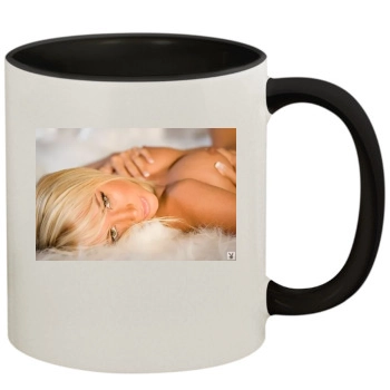 Sara Jean Underwood 11oz Colored Inner & Handle Mug