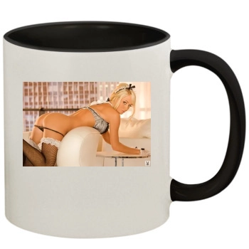 Sara Jean Underwood 11oz Colored Inner & Handle Mug