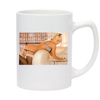 Sara Jean Underwood 14oz White Statesman Mug