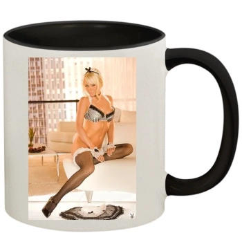 Sara Jean Underwood 11oz Colored Inner & Handle Mug