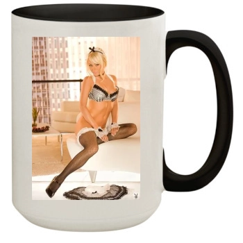 Sara Jean Underwood 15oz Colored Inner & Handle Mug