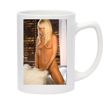 Sara Jean Underwood 14oz White Statesman Mug