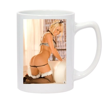 Sara Jean Underwood 14oz White Statesman Mug