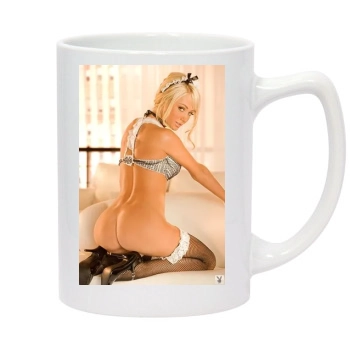 Sara Jean Underwood 14oz White Statesman Mug