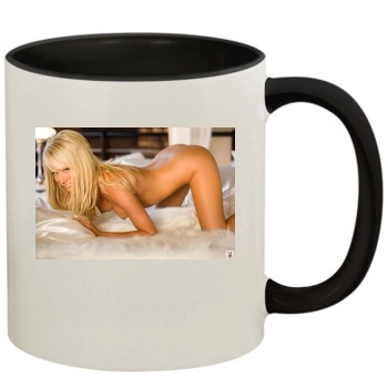 Sara Jean Underwood 11oz Colored Inner & Handle Mug