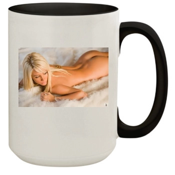 Sara Jean Underwood 15oz Colored Inner & Handle Mug