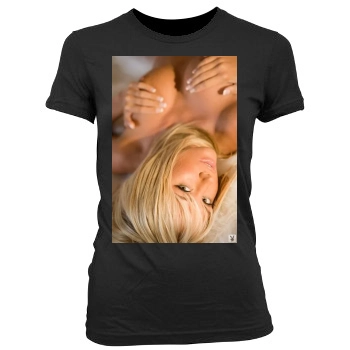 Sara Jean Underwood Women's Junior Cut Crewneck T-Shirt