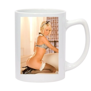 Sara Jean Underwood 14oz White Statesman Mug