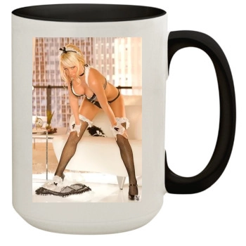 Sara Jean Underwood 15oz Colored Inner & Handle Mug