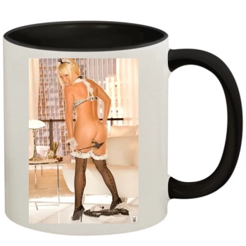 Sara Jean Underwood 11oz Colored Inner & Handle Mug