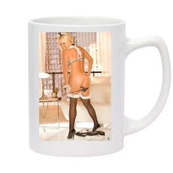 Sara Jean Underwood 14oz White Statesman Mug