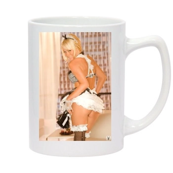 Sara Jean Underwood 14oz White Statesman Mug