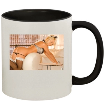 Sara Jean Underwood 11oz Colored Inner & Handle Mug