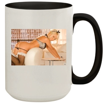 Sara Jean Underwood 15oz Colored Inner & Handle Mug