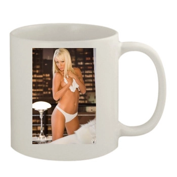 Sara Jean Underwood 11oz White Mug