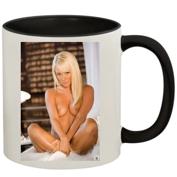 Sara Jean Underwood 11oz Colored Inner & Handle Mug