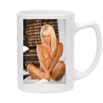 Sara Jean Underwood 14oz White Statesman Mug