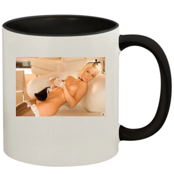 Sara Jean Underwood 11oz Colored Inner & Handle Mug