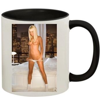 Sara Jean Underwood 11oz Colored Inner & Handle Mug