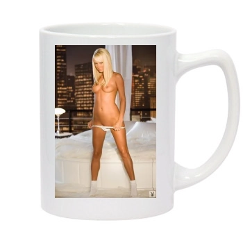 Sara Jean Underwood 14oz White Statesman Mug