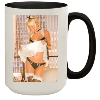 Sara Jean Underwood 15oz Colored Inner & Handle Mug