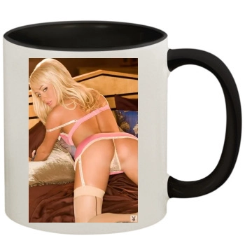 Sara Jean Underwood 11oz Colored Inner & Handle Mug