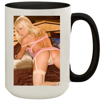 Sara Jean Underwood 15oz Colored Inner & Handle Mug