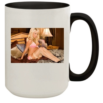 Sara Jean Underwood 15oz Colored Inner & Handle Mug