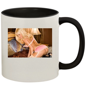 Sara Jean Underwood 11oz Colored Inner & Handle Mug