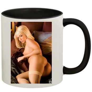 Sara Jean Underwood 11oz Colored Inner & Handle Mug