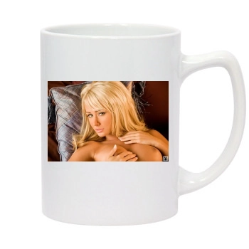 Sara Jean Underwood 14oz White Statesman Mug