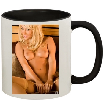 Sara Jean Underwood 11oz Colored Inner & Handle Mug