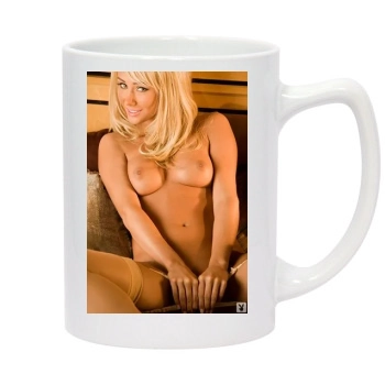 Sara Jean Underwood 14oz White Statesman Mug